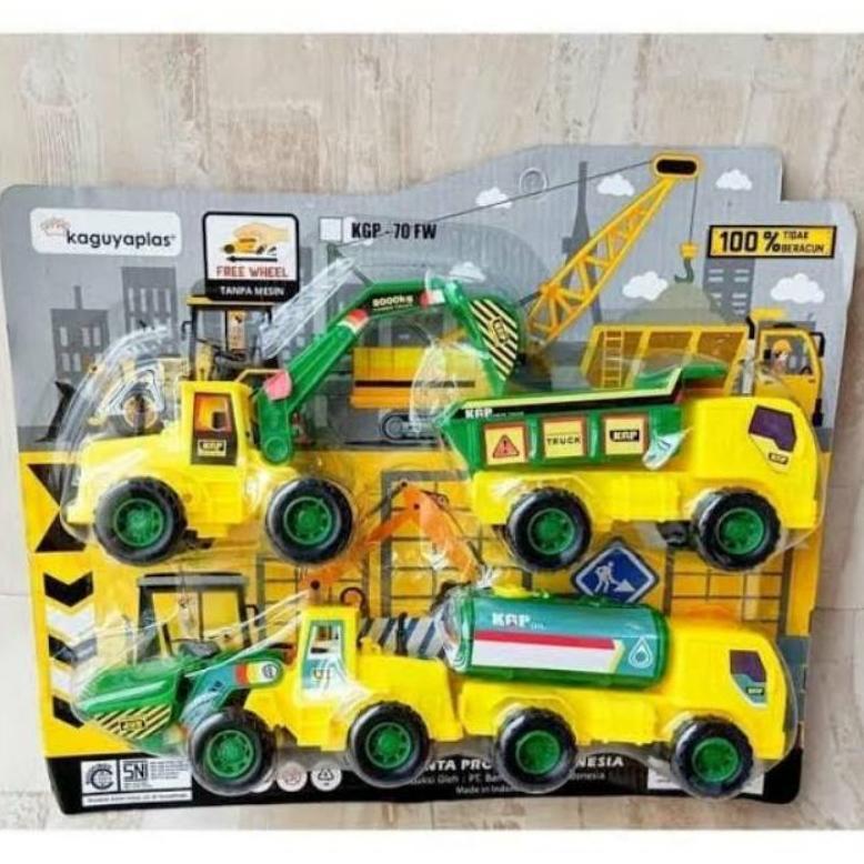 DISKON` MAINAN TRUCK KONSTRUKSI ISI 4 KGP 70