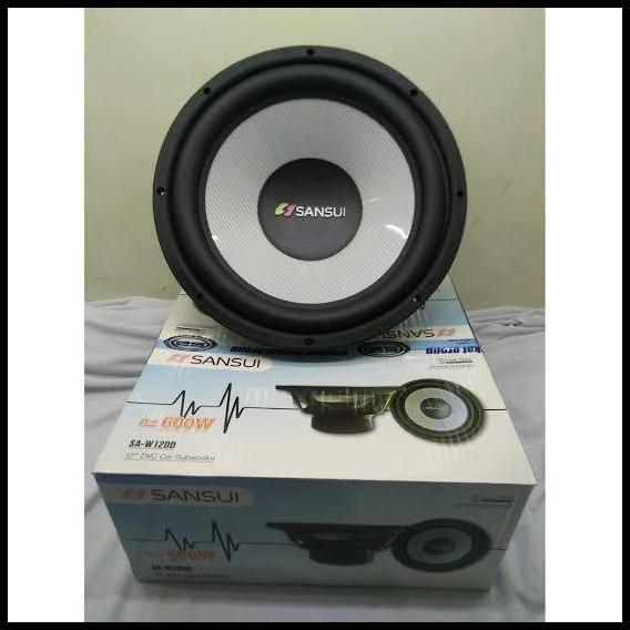 TERBARU SUBWOOFER SANSUI 12 INCH / SUB SANSUI 12 INCH SA W12DD 
