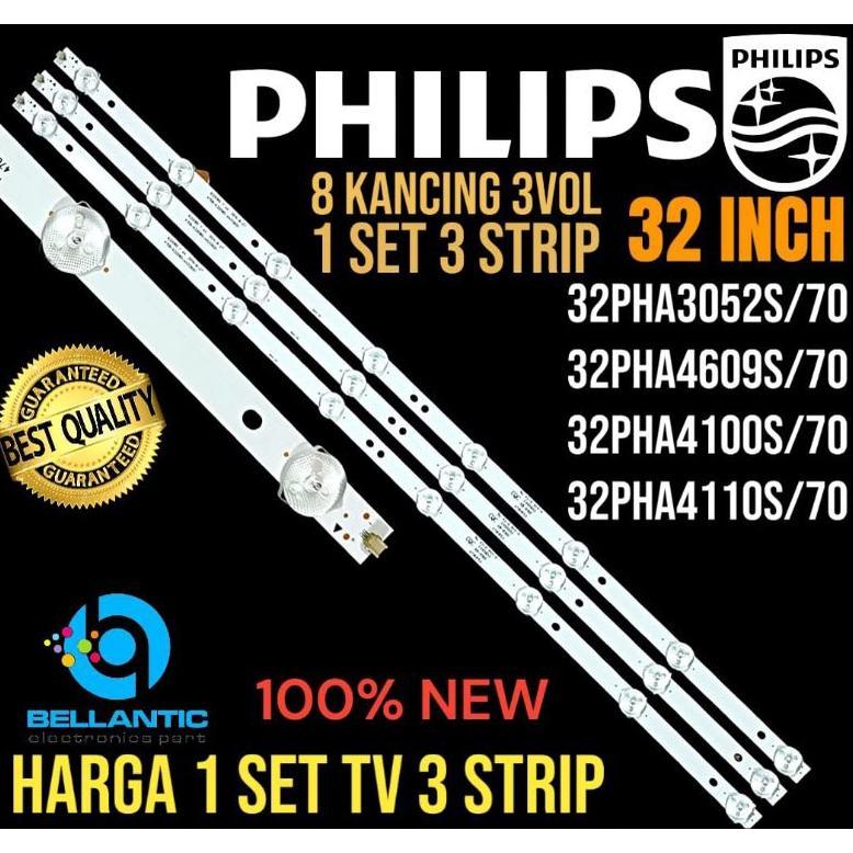 BACKLIGHT TV LED 32 INCH PHILIPS 32PHA3052S-32PHA4609S-32PHA4100S-32PHA4110S BACKLIGHT 32 INCH