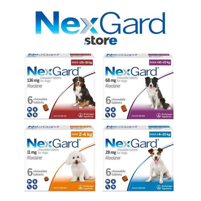 NexGard Dog Obat Kutu Anjing Nexgard Demodex Scabies