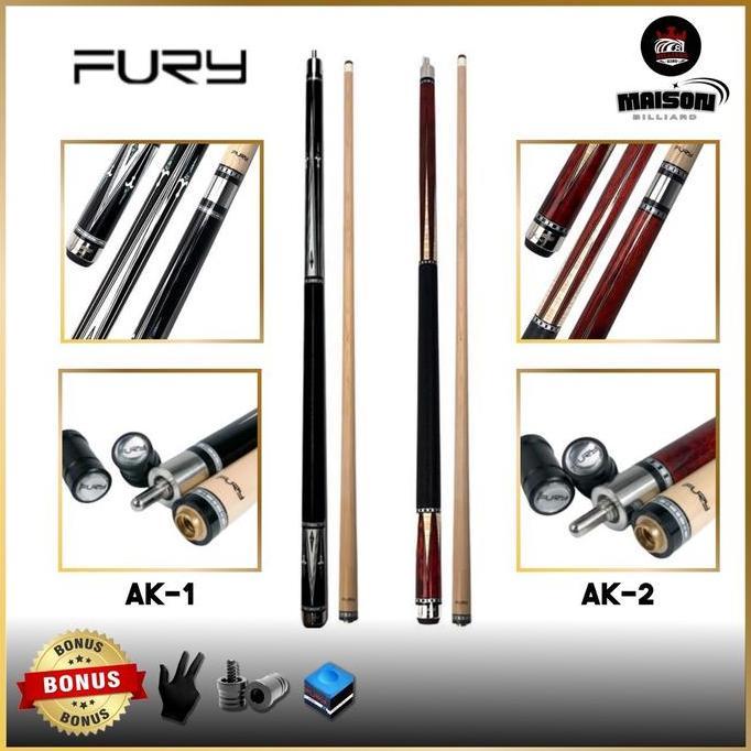 Stick Billiard Fury AK series-Stick Fury - AK 1- AK 2