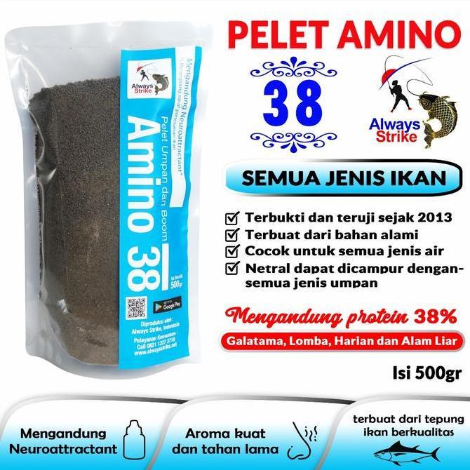 Umpan Mancing Pelet Amino 38 Plus Neuroattractant