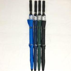 Payung Tongkat / Payung Golf / Fiber / Grc / Susun Dua - 75004 Besi Kuning