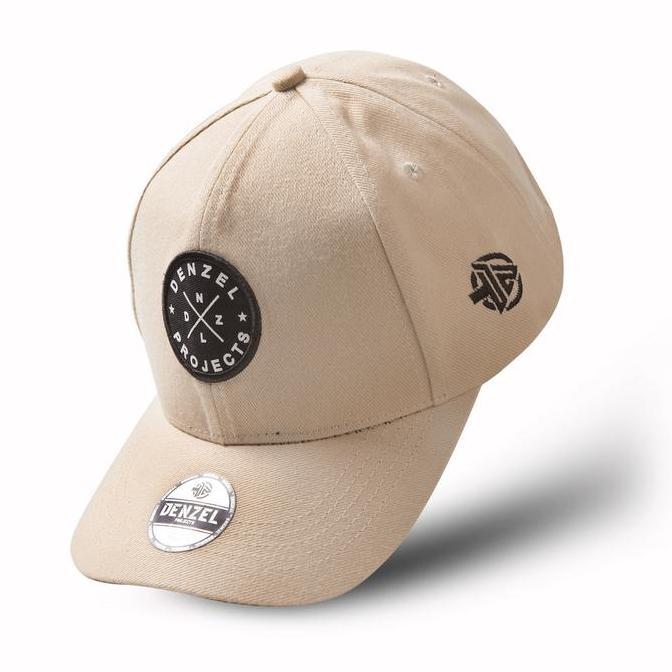 DENZEL DZ 178 Topi Pria - Topi Distro Pria - Topi Jaring - Topi Baseball Cream