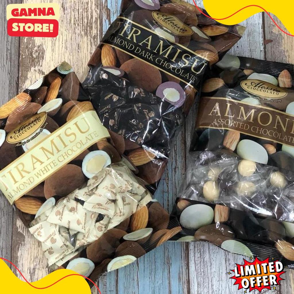Alessio Almond Chocolate 200G Alessio Tiramisu Almond Chocolate Coklat Almond Malaysia