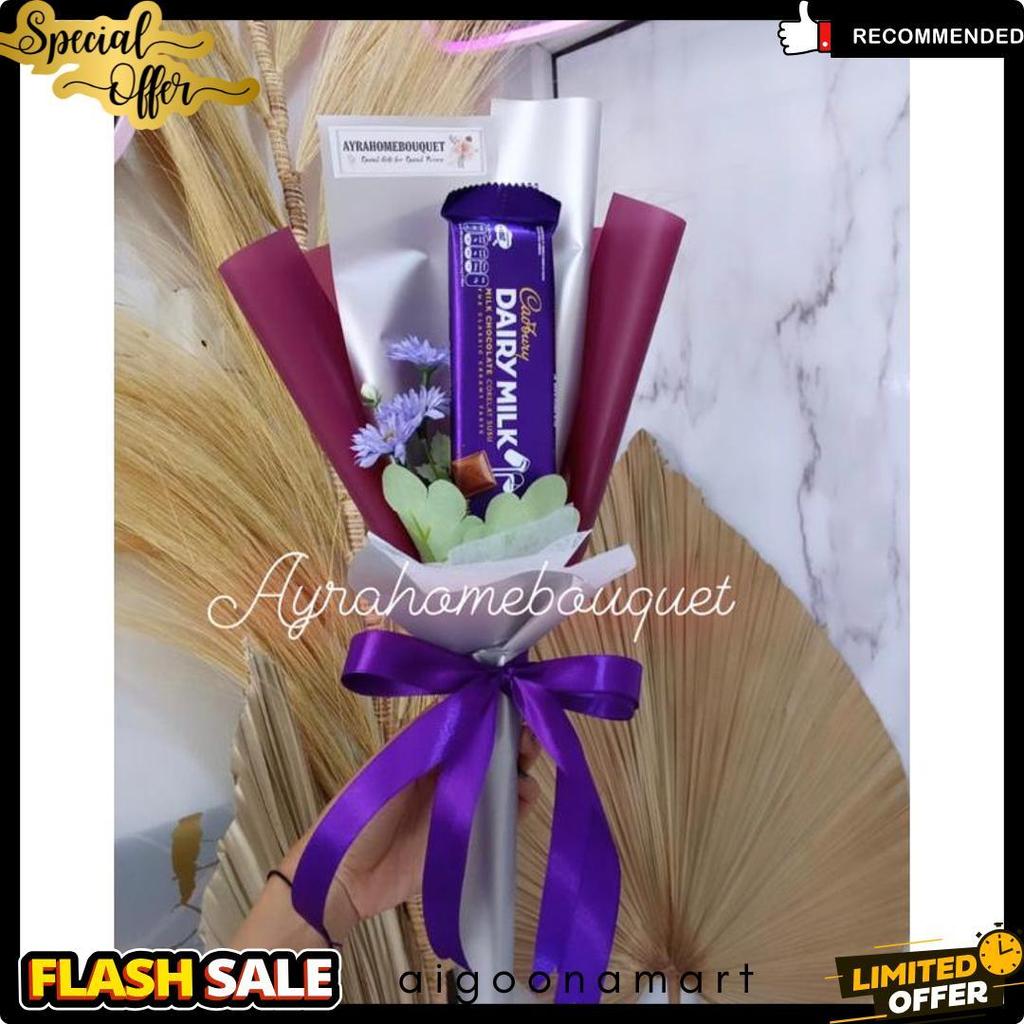 [Dairymilk] Bucket Buket Snack Coklat Dairymilk Hadiah Kado Valentine Wisuda Ulang Tahun Murah