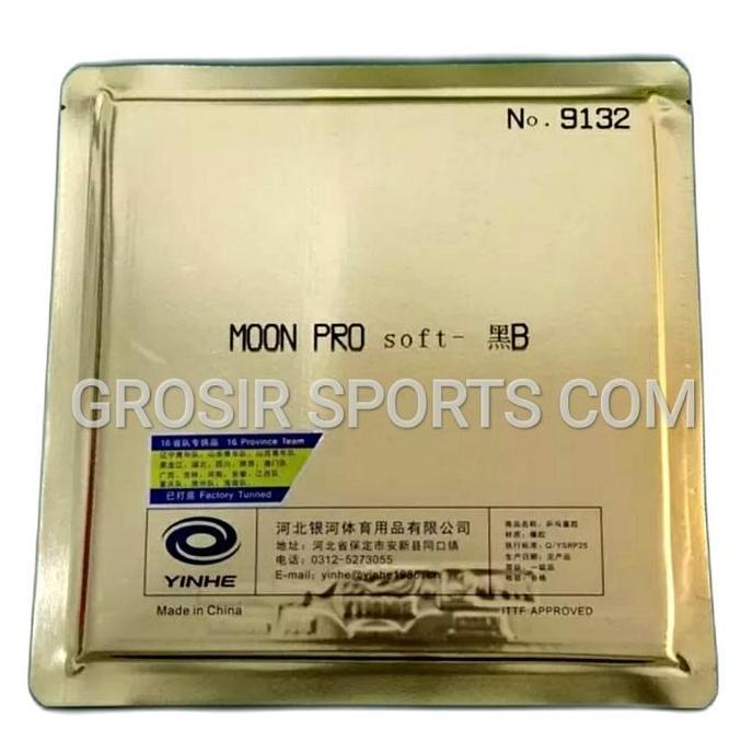 100% KARET BET RUBBER BAT YINHE MOON SOFT PRO
