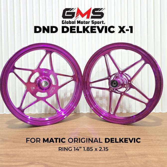 VELG DELKEVIC SERIES X-1 BEAT VARIO 110 125 150 160 AEROX NVX AEROX 155 AEROX NEW OLD NMAX NEW 2020 