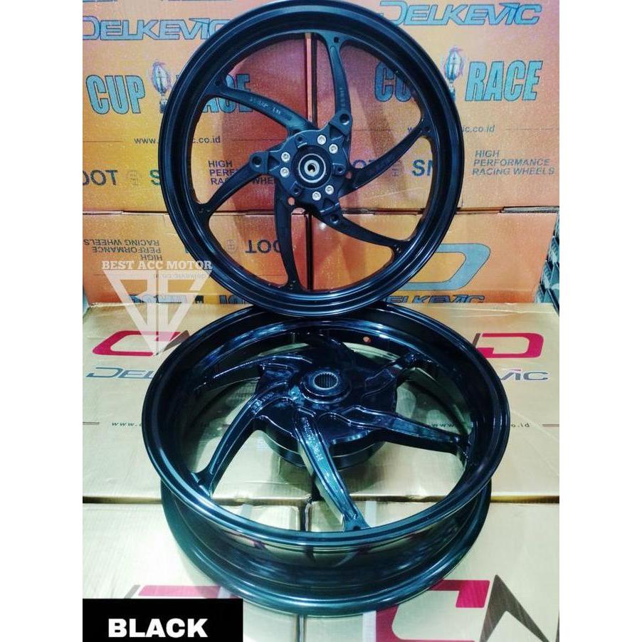 VELG DELKEVIC SIX STAR YAMAHA AEROX 155 VELG AEROX DELKEVIC ORIGINAL DND Original
