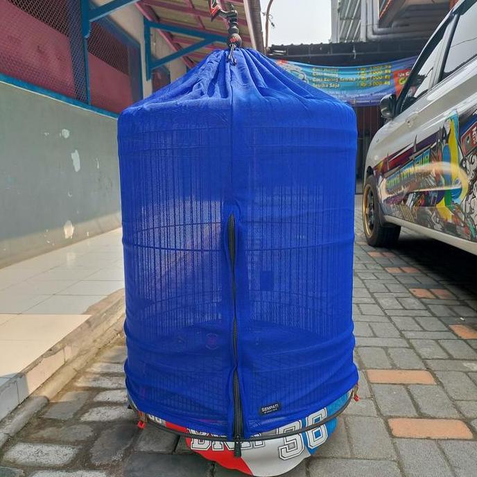 Tqs Krodong Sangkar Murai Transparan Ukuran No 1 2 3 Tersedia Warna Putih Hitam Dan Biru Best Seller