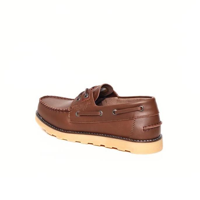 Bradleys Zapato Inc Brown - Sepatu Kulit Kasual Classic Loafer Pria Model Zapato
