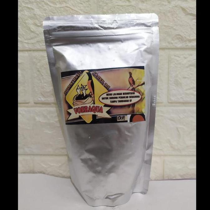 Tqs Voeraqua Voer Aqua Voer Pakan Lolohan Murai Batu Piyik Burung Pemakan Serangga Tinggi Protein Nu