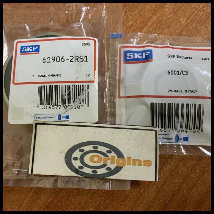 TERBARU BEARING NOKEN AS JUPITER MX SKF ORIGINAL 6001 SET 61906 