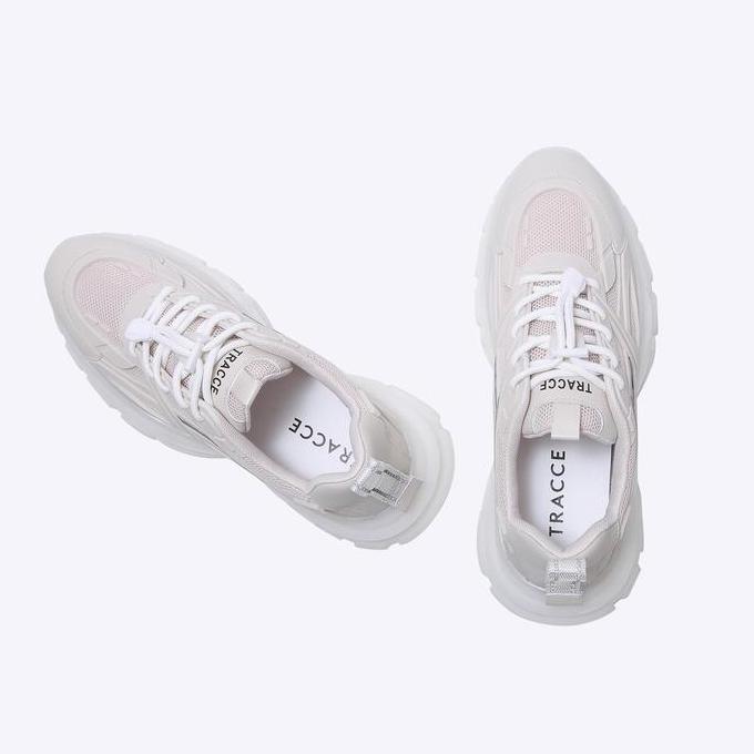TRACCE DAFFIN WHITE SEPATU SNEAKERS FASHION PRIA