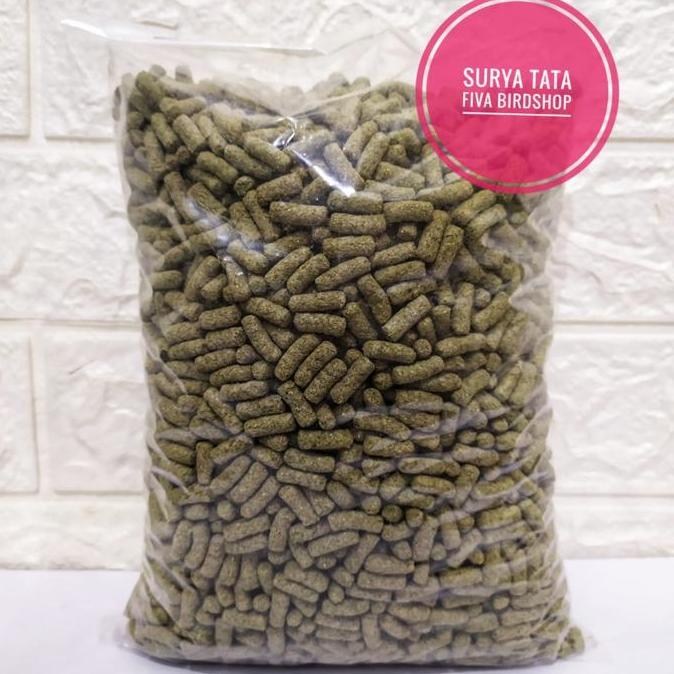 Tqs Pakan Kelinci Hijau Voer Pakan Kelinci Bernutrisi Lengkap