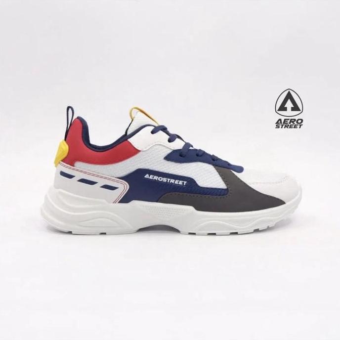 AEROSTREET RIKU PUTIH MERAH 100% ORINAL