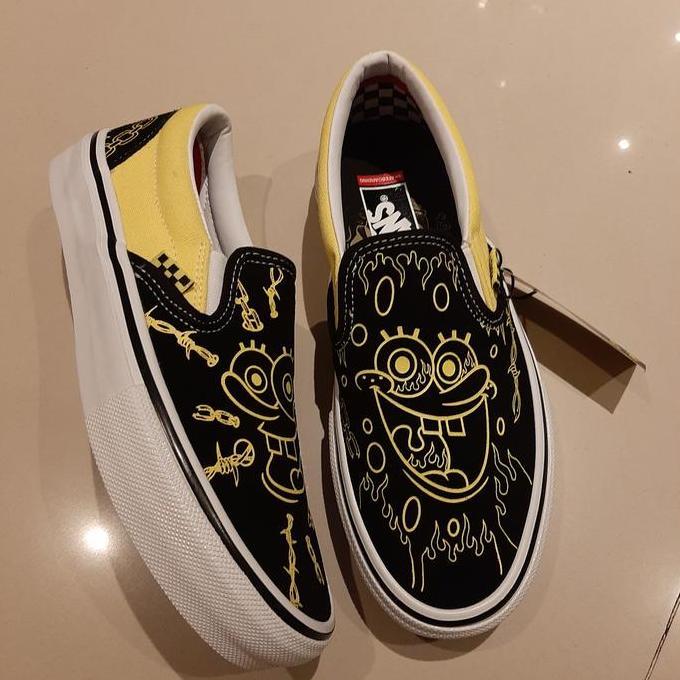 Vans Slip on Pro Skate Spongebob Mike giliotti