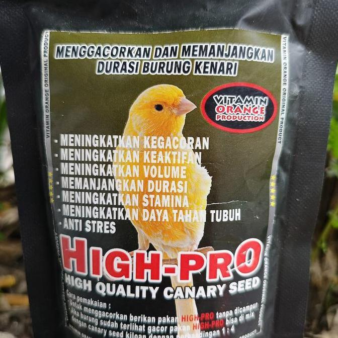 Tqs Pakan Burung High Pro Kenari Pakan Dosis Tinggi Untuk Burung Kenari