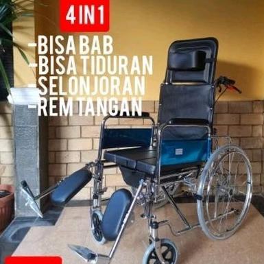 kursi roda 3 in 1/kursi roda 3in1/kursi toilet