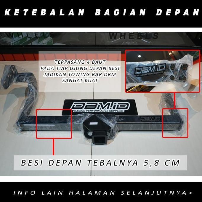 Towing Bar By Dbm.Id For Thule Bike Carrier Pajero Fortuner Innova Kualitas Terbaik Harga Termurah
