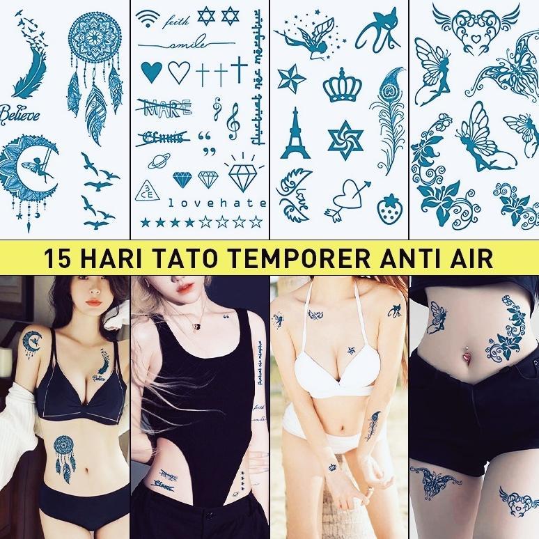 tato temporer tahan lama 15 hari tato temporer anti air