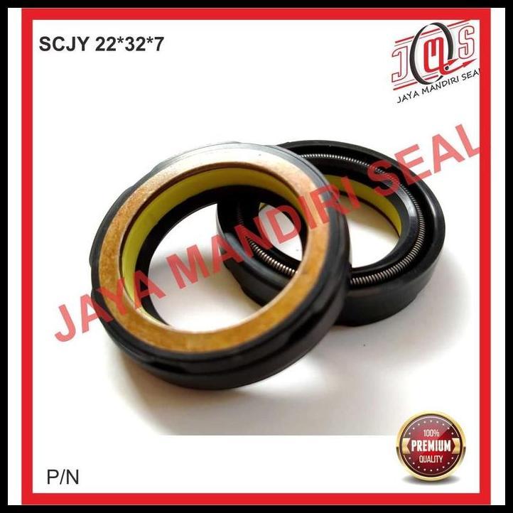 DISKON OIL SEAL POWER STEERING SCJY 22X32X7 22*32*7 22-32-7 22 32 7 TEFLON 