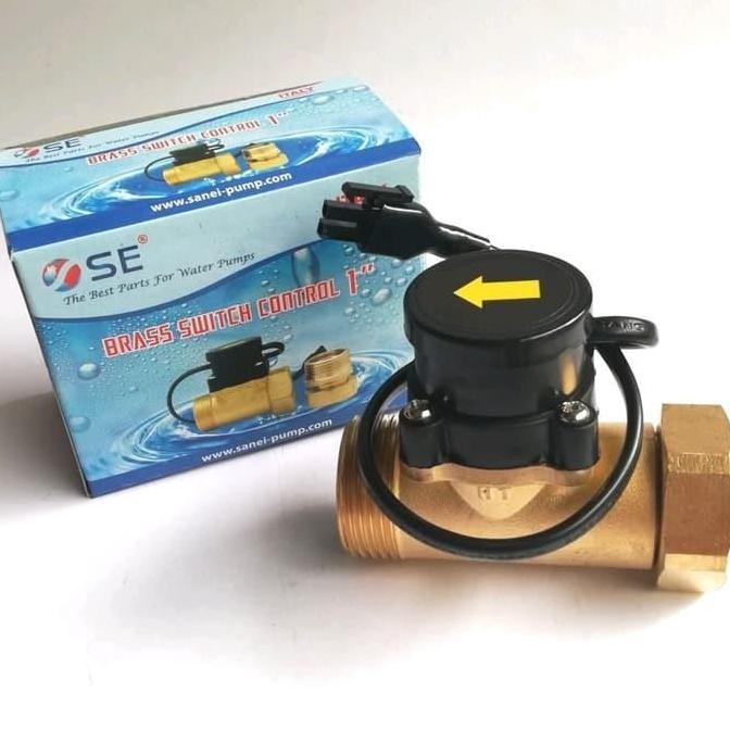 Ready Otomatis Pompa Booster Flow Switch 1 Inch SAN-EI (ukuran 1 x 1)