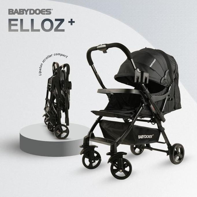 Ready BabyDoes BD Elloz+ / BabyDoes Elloz Plus / baby stroller / kereta dorong bayi / stroller rever