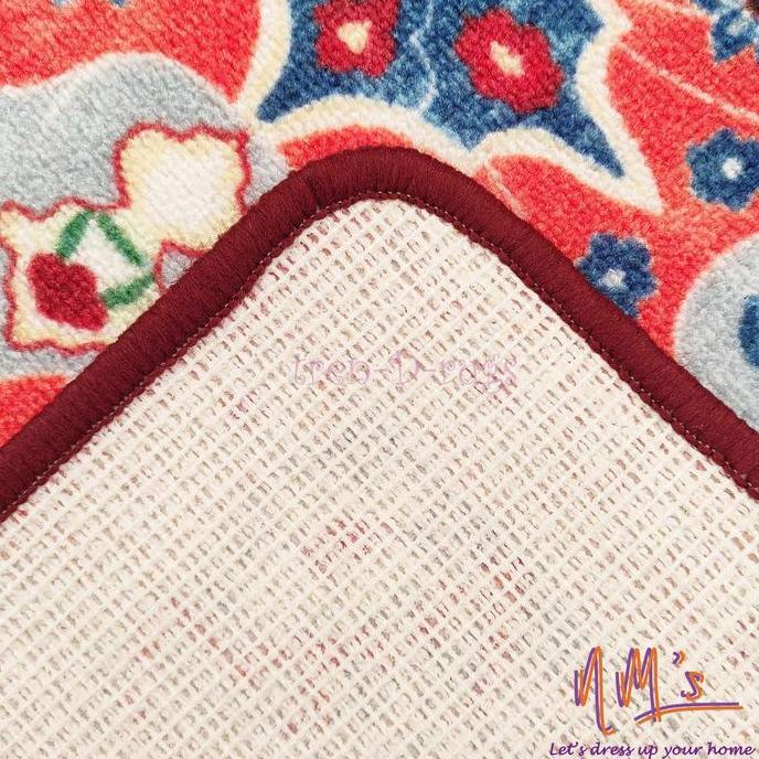 Karpet modern persian vintage retro jumbo alas lantai 200x200 NMs murah