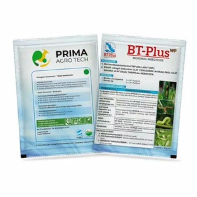 BT Plus - Bio Insektisida - Insektisida Organik - 50 gram