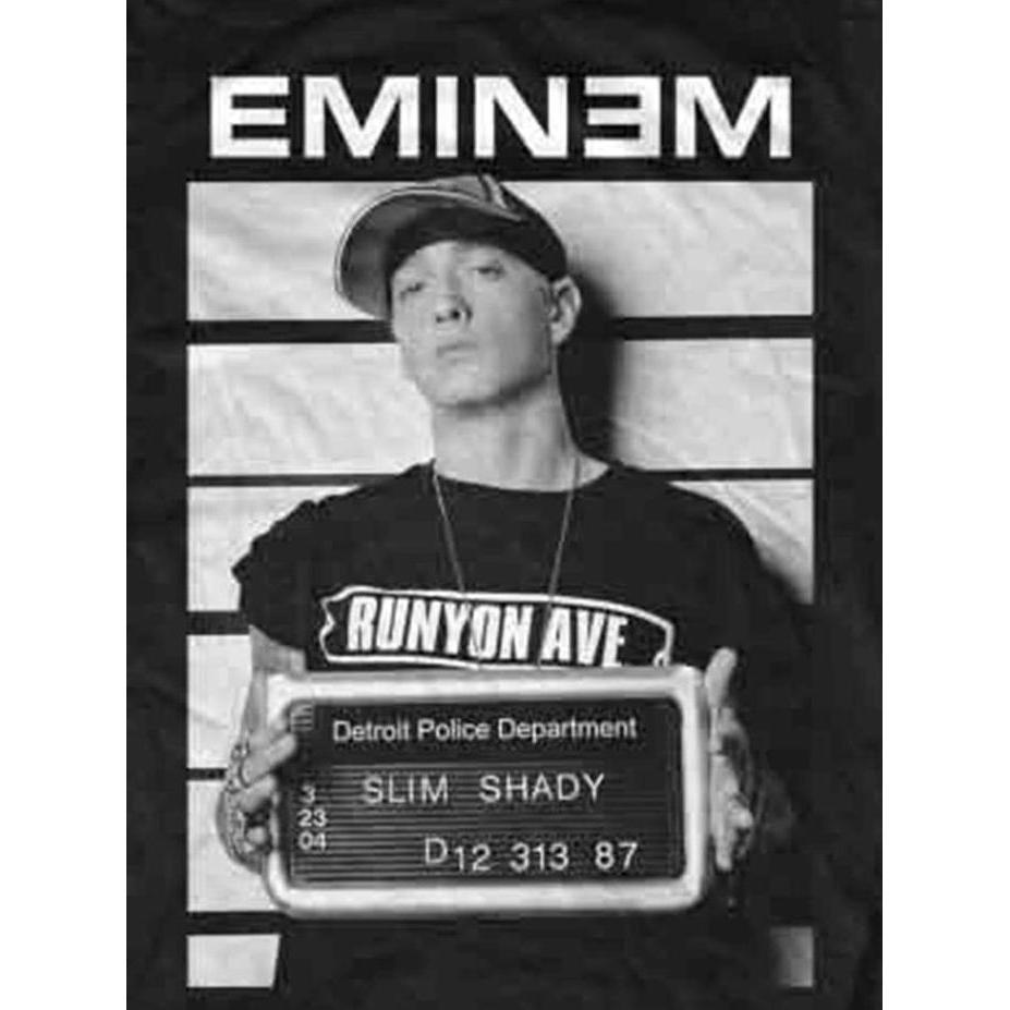 Kaos Baju Import Pria Unisex Dewasa Band Musik EMINEM Original Arrest