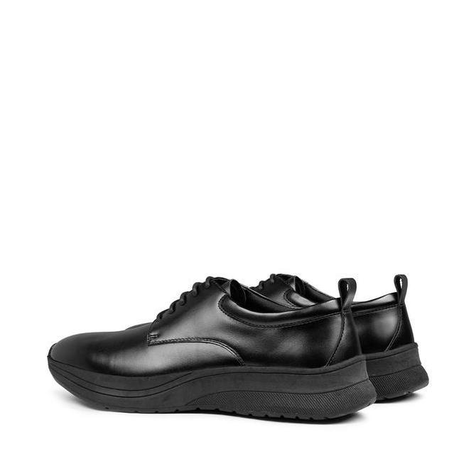 Prabu - Hashim Black Sepatu Casual Sneakers Pria - Hitam