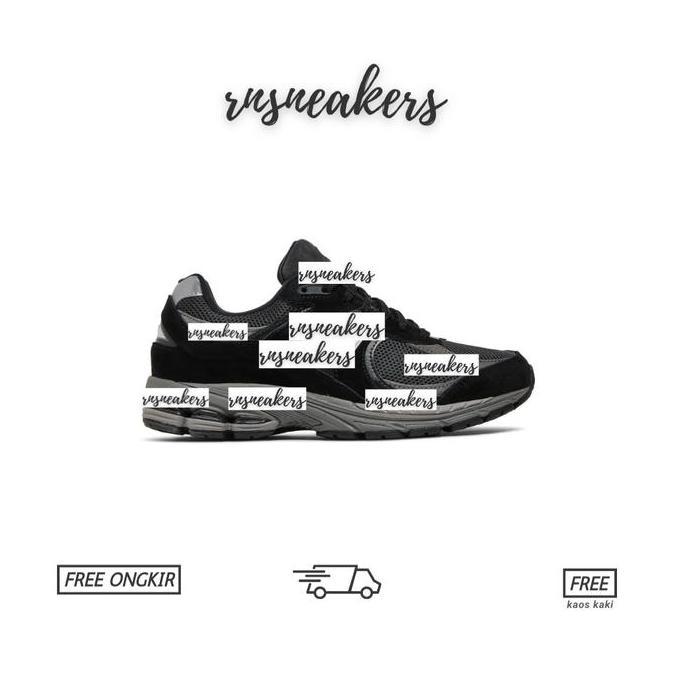 Sepatu Sneakers NB hitam bnib