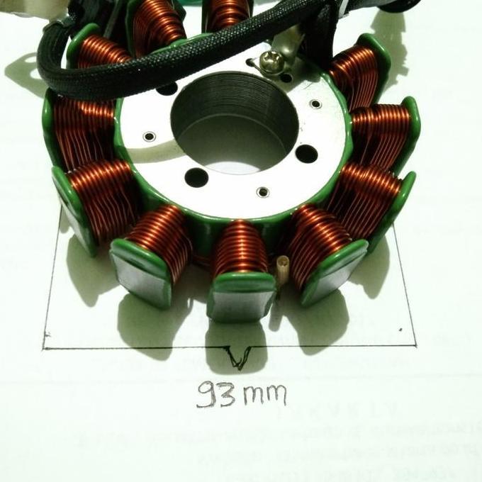 Spul Stator Assy 12 Pole 93 Mm Viar,Jialing,Nozomi,Tossa