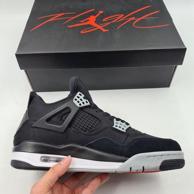 Jordan 4 Black Canvas [Hypeware]