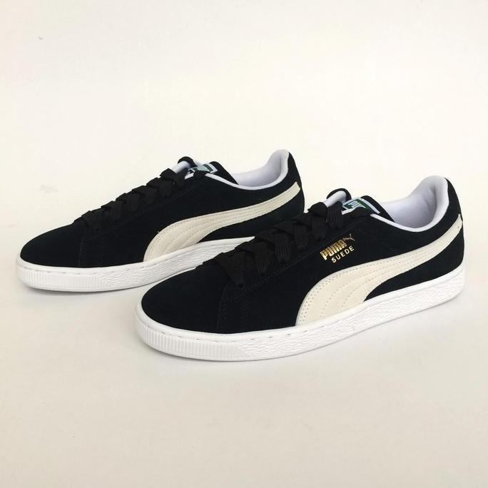 PUMA SUEDE CLASSIC BLACK WHITE