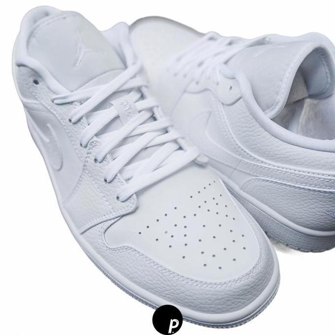 AIR JORDAN 1 LOW TRIPLE WHITE