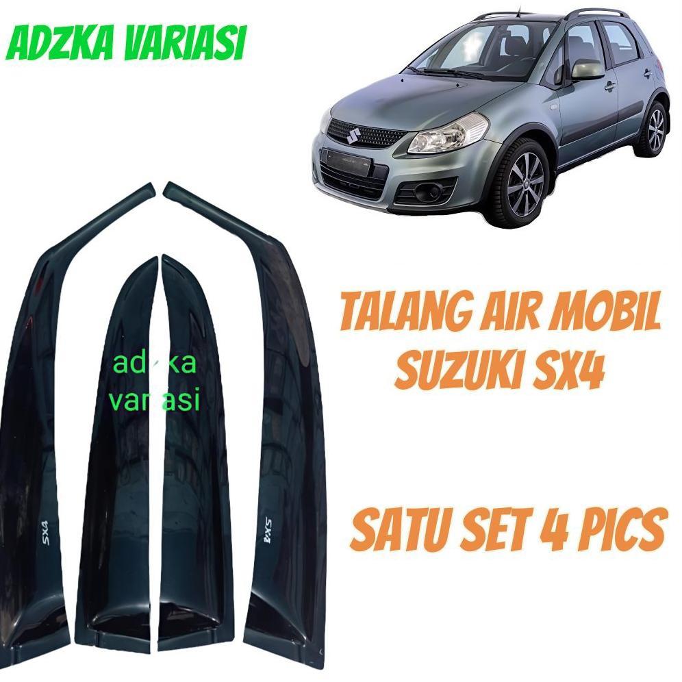 Talang air mobil Suzuki X-over SX4 model slim standar