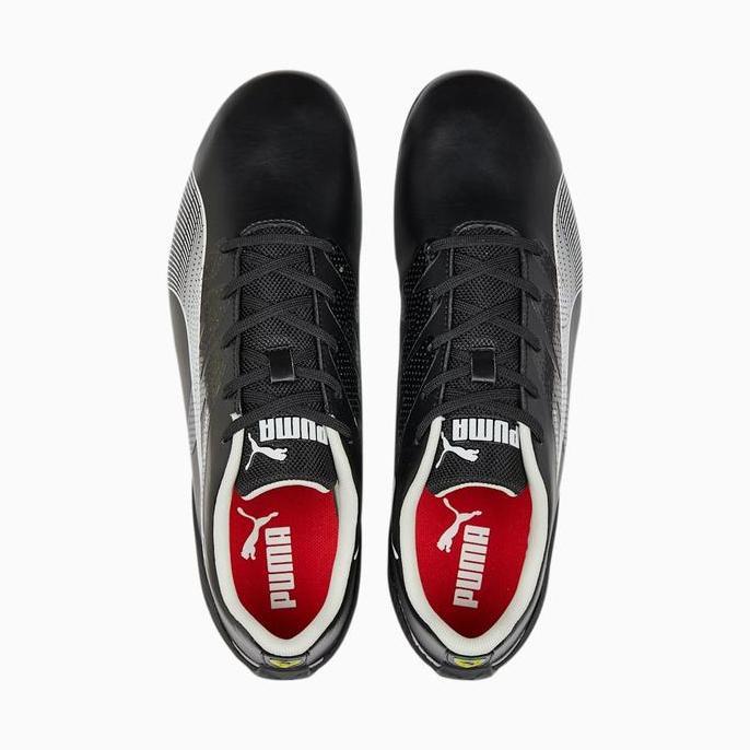 SEPATU SNEAKERS PRIA PUMA FERRARI CARBON CAT BLACK ORINAL BNIB RESMI