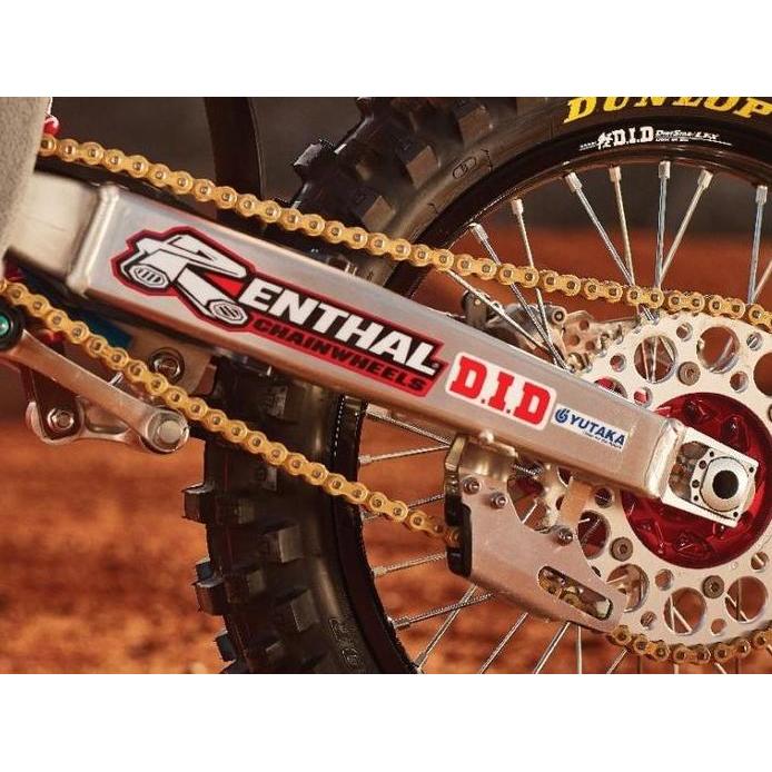 STIKER STIKER SWING ARM RENTHAL CRF KLX DTRACKER WR KTM YZ KX KTM YZ GORDON