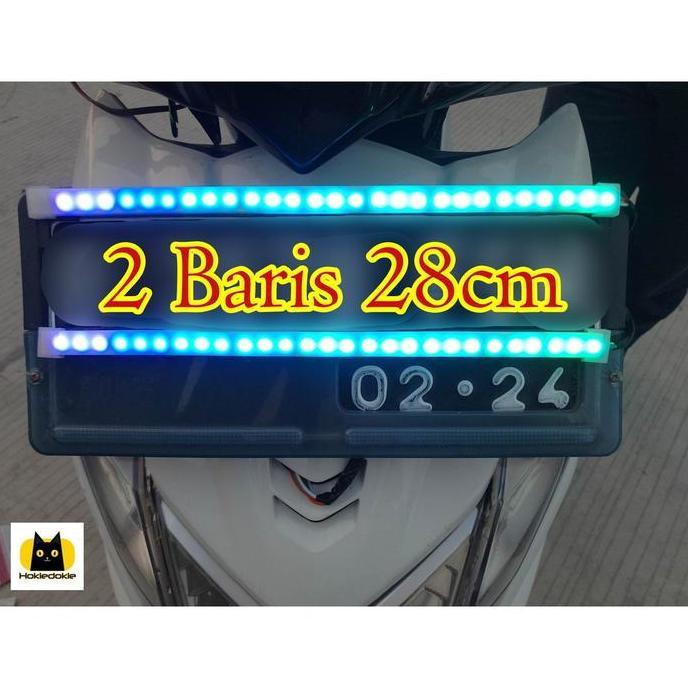 BEST SELLER LED TAIL LAMP RGB MOTOR PELANGI 28CM ALA BUS MALAM