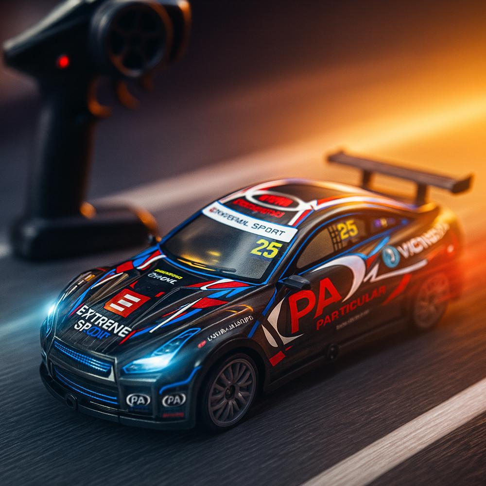 TERBARU [4WD TERMURAH] TC MAINAN ANAK RC DRIFT 4WD LED 2.4GHZ - BATERAI CAS