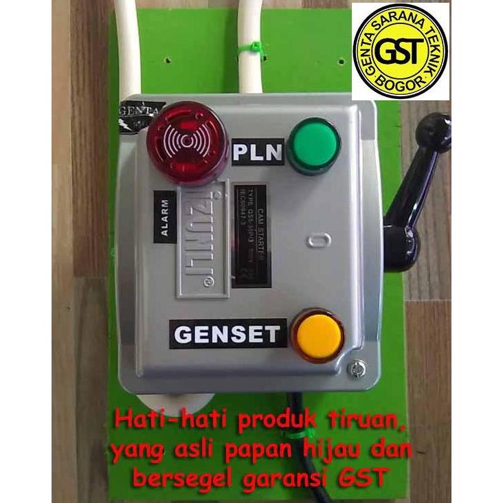 TUAS PEMINDAH LISTRIK PLN KE GENSET / ATS 30A CAM STARTER OHM SAKLAR ORIGINAL DAN TERPERCAYA