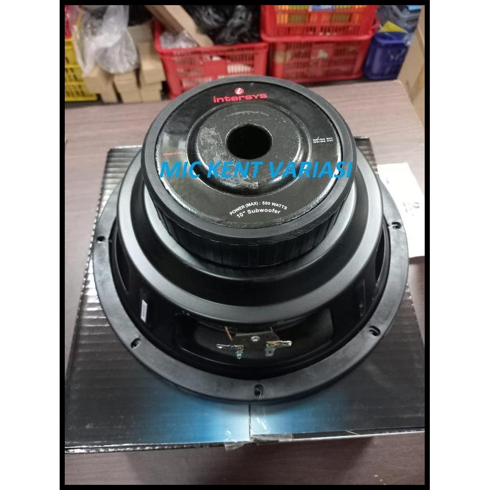 TERMURAH SUBWOOFER INTERSYS ISW-104 