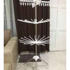 (BISA COD) Jemuran baju New Born Bayi Tingkat 3 Steinless/Baby Folding