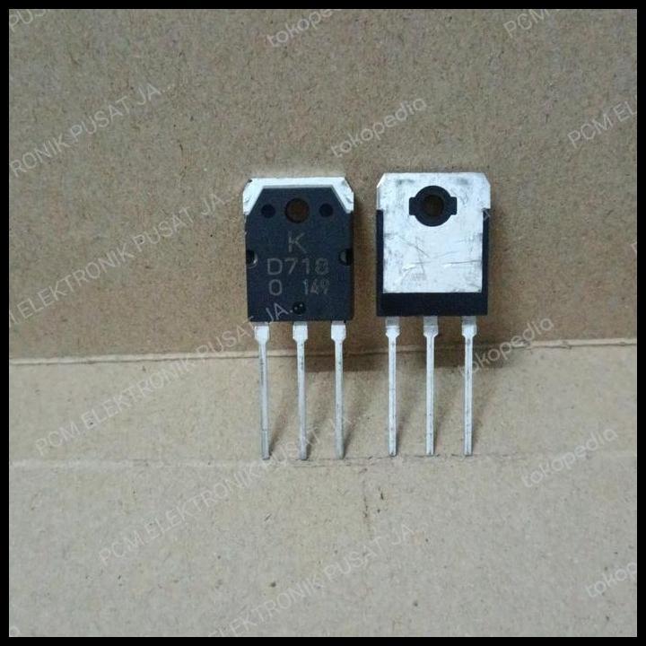 BEST DEAL 7934 TRANSISTOR TR POWER AMPLIFIER K KEC TOA D718 2SD718 ASLI ORIGINAL