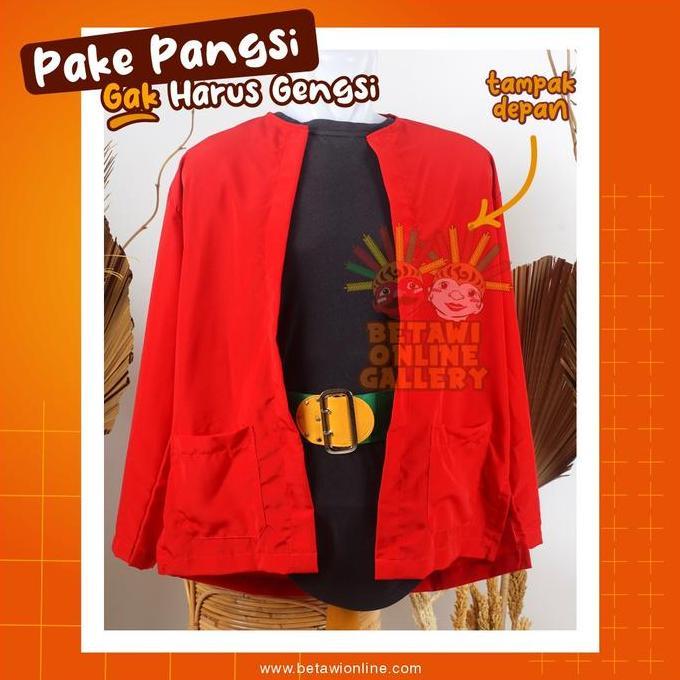 Stelan Pangsi Silat / Paket Pakaian Silat Betawi Dewasa