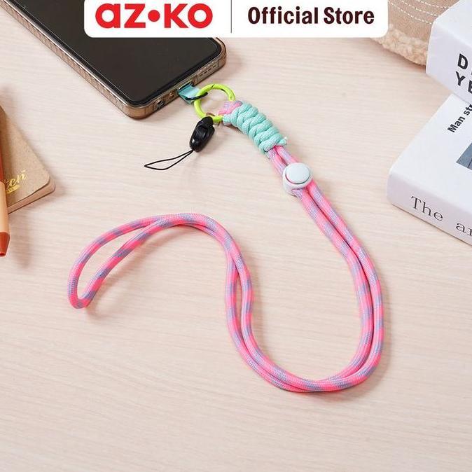 ATARU LANYARD COLOR BLOCK STRAP - HIJAU