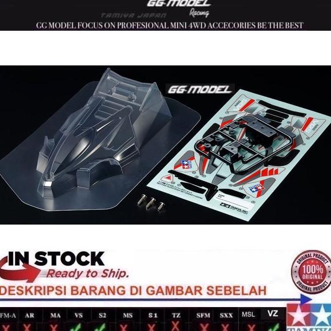 TAMIYA 95646 NEO VQS CLEAR BODY SET