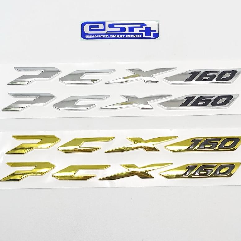 emblem timbul pcx 160 full set logo timbul pcx 160 full set 4pcs
